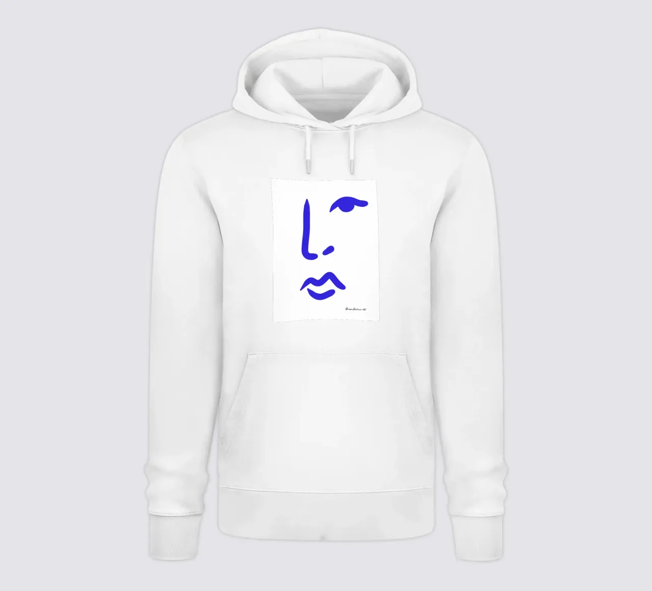 Abstract Glow felpa con cappuccio da Mike Leymi