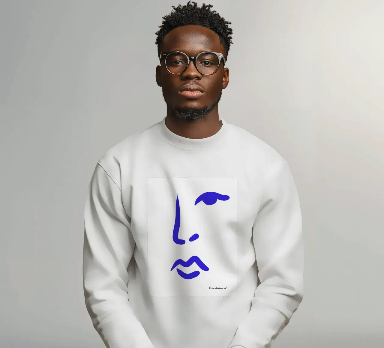 Abstract Glow felpa da Mike Leymi