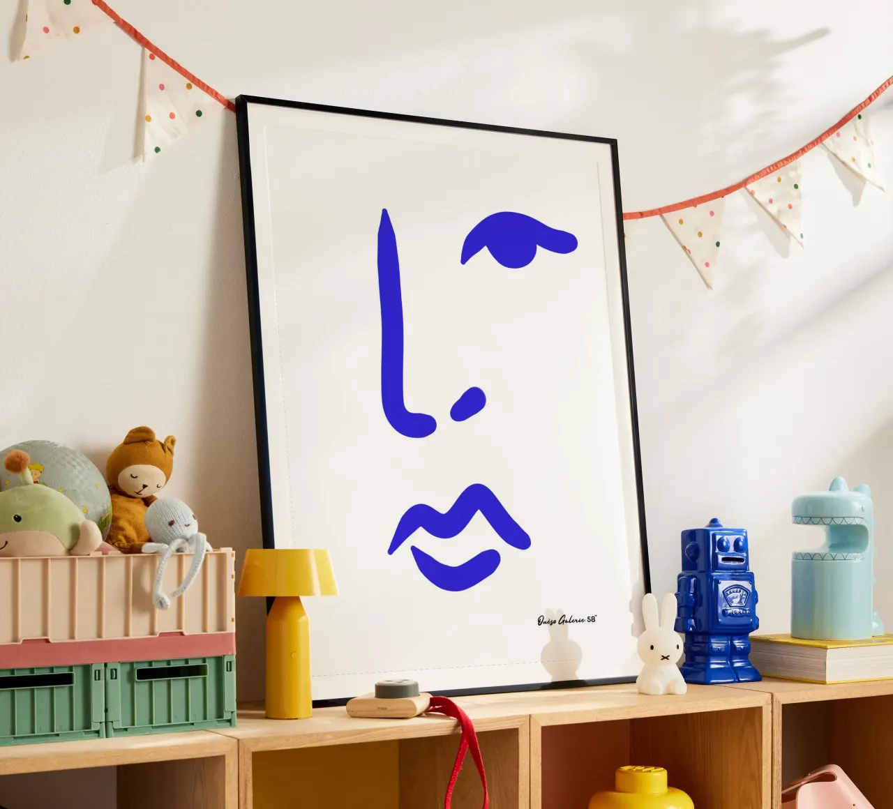 Abstract Glow poster da Mike Leymi