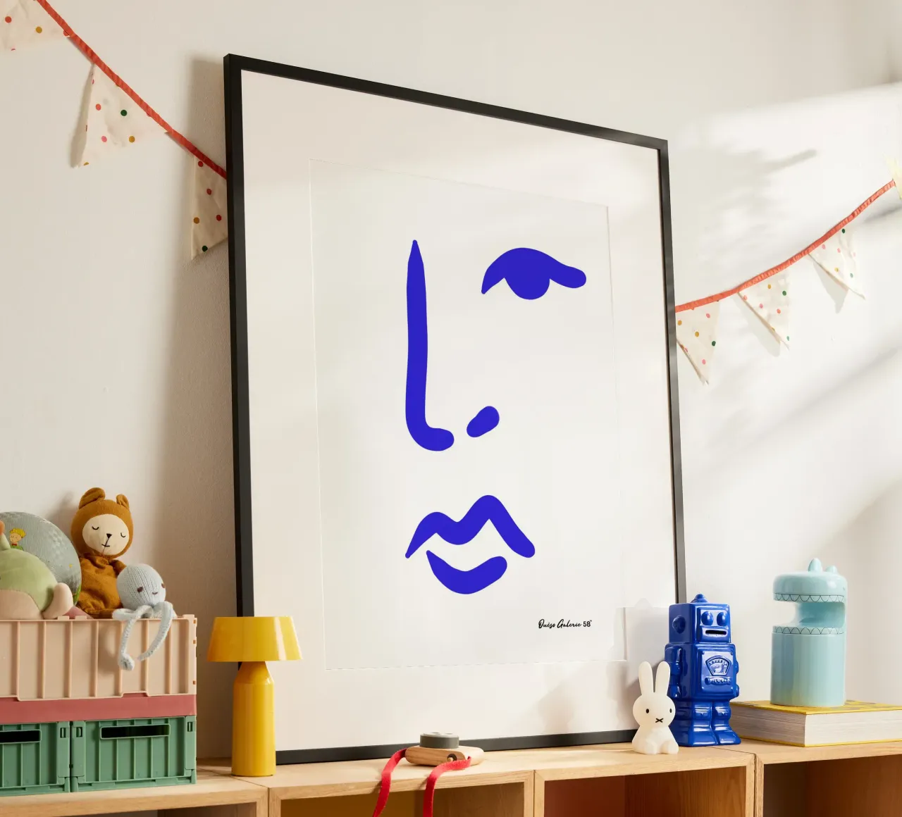 Abstract Glow poster da Mike Leymi