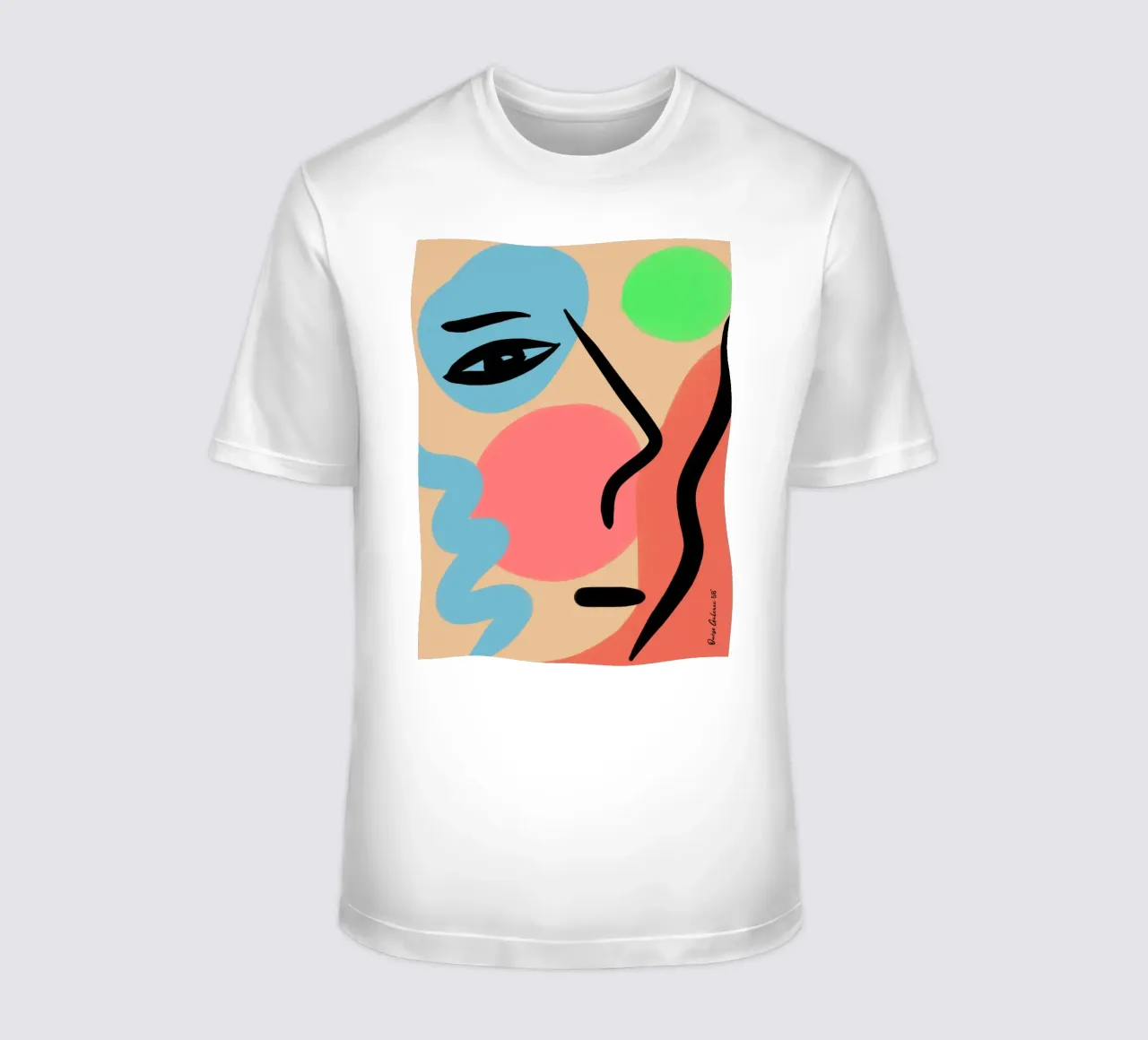 Lively Composition t-shirt da Mike Leymi