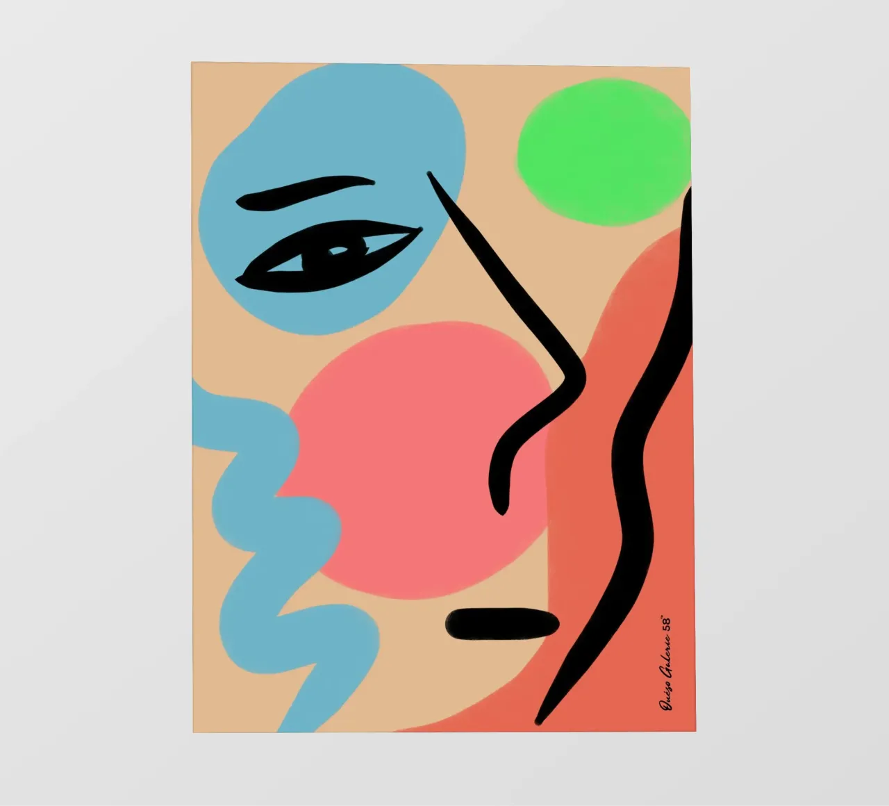 Lively Composition pellicola backlit da Mike Leymi