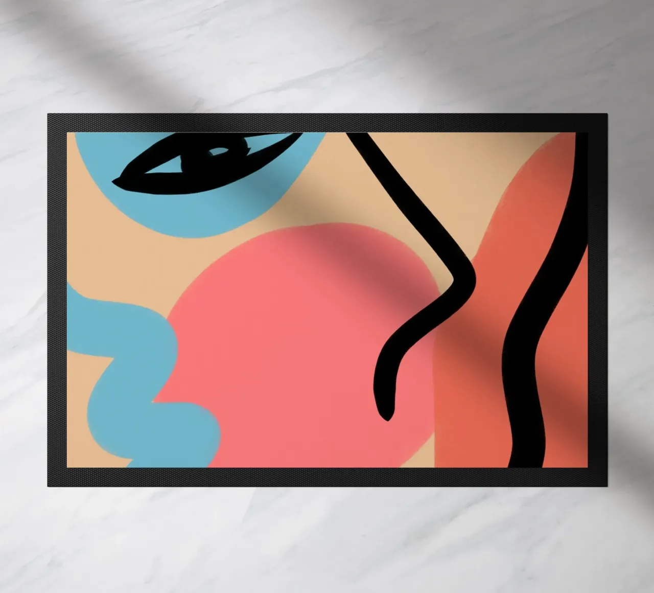 Lively Composition deurmat van Mike Leymi