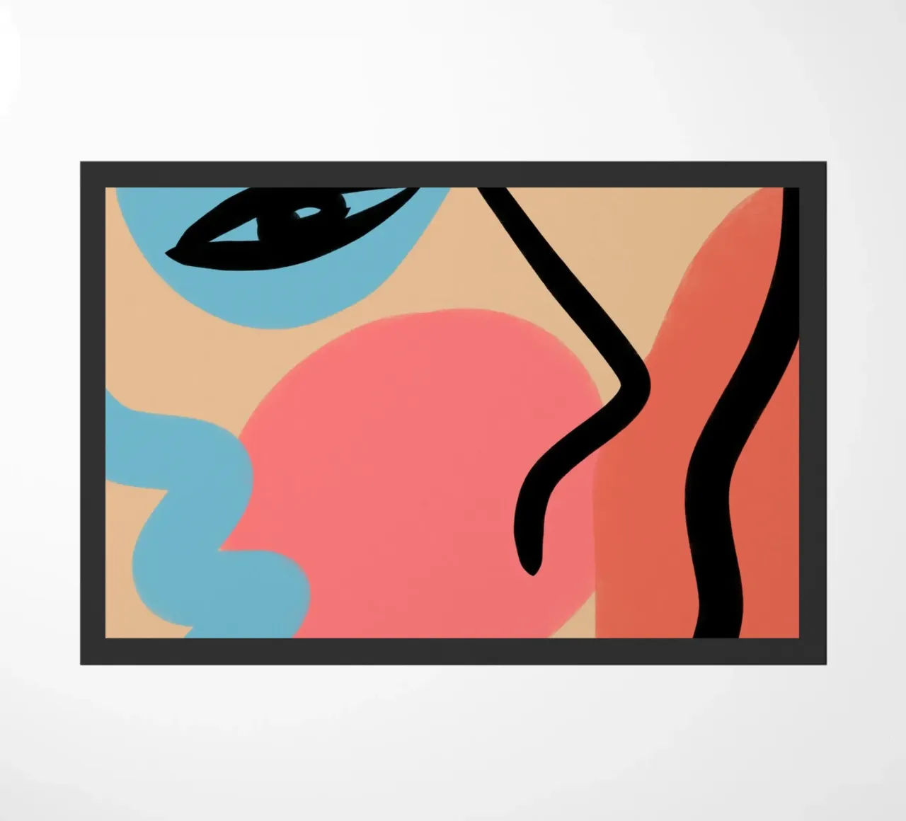 Lively Composition deurmat van Mike Leymi