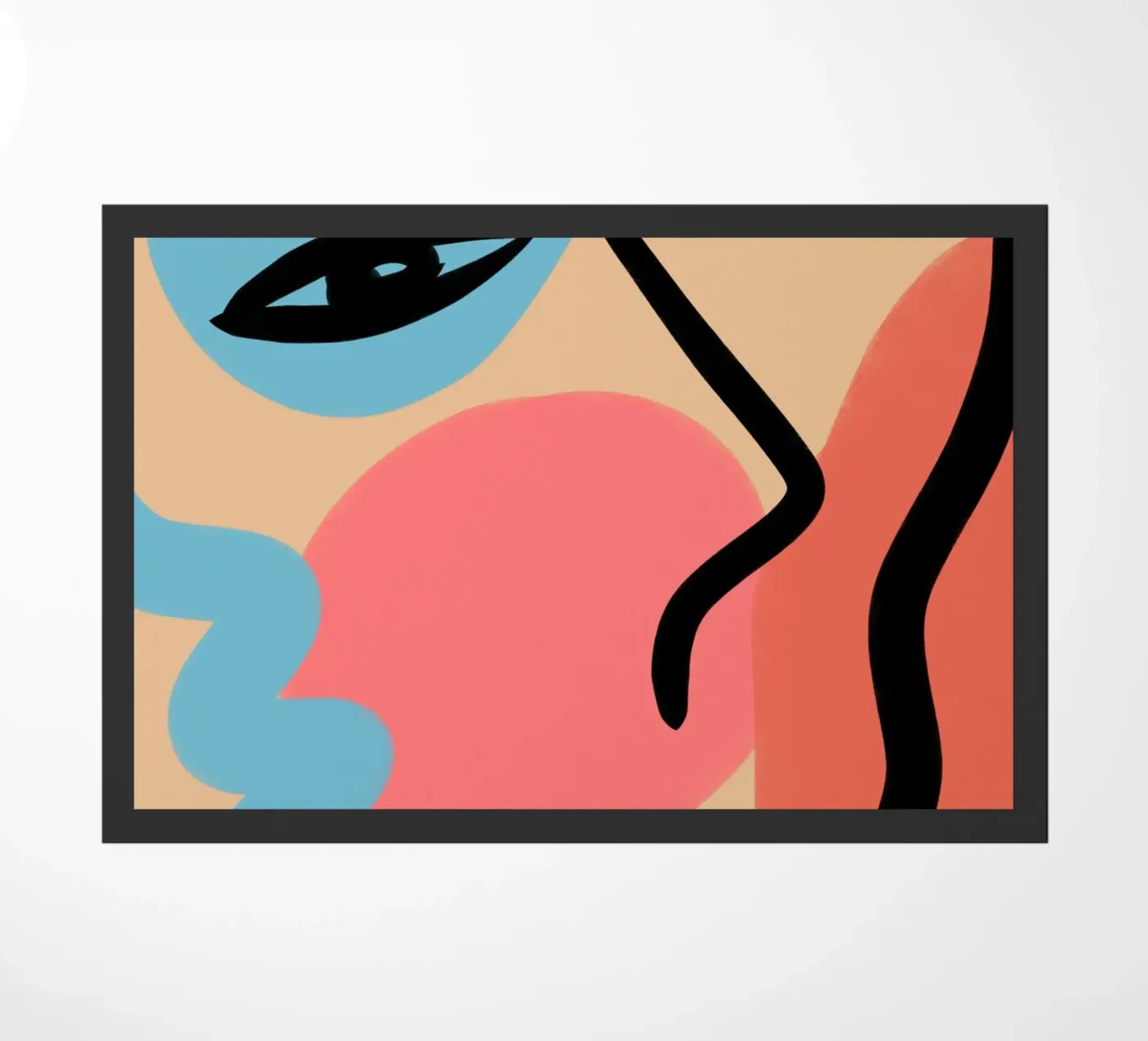 Lively Composition deurmat van Mike Leymi