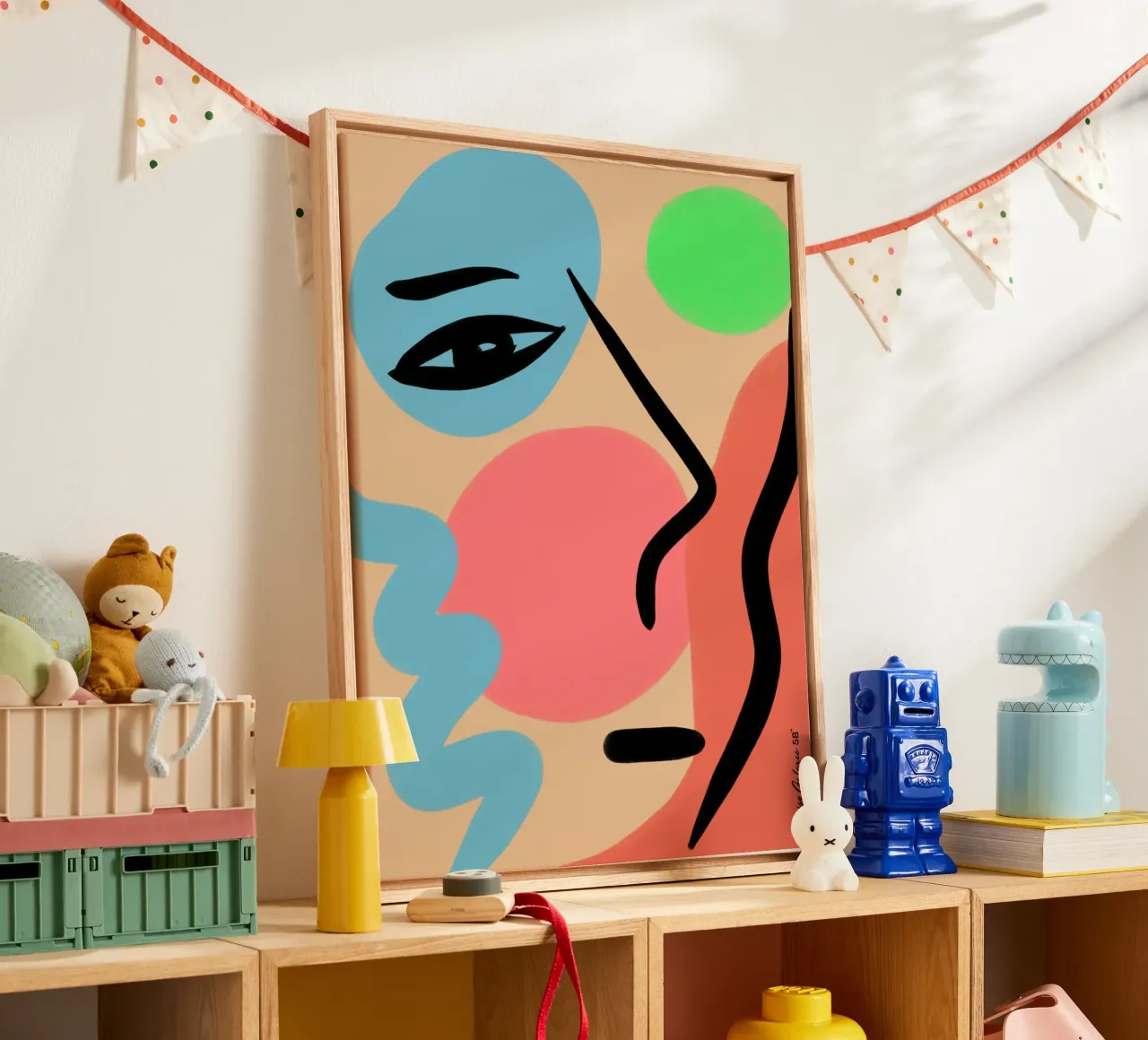 Lively Composition tela da Mike Leymi