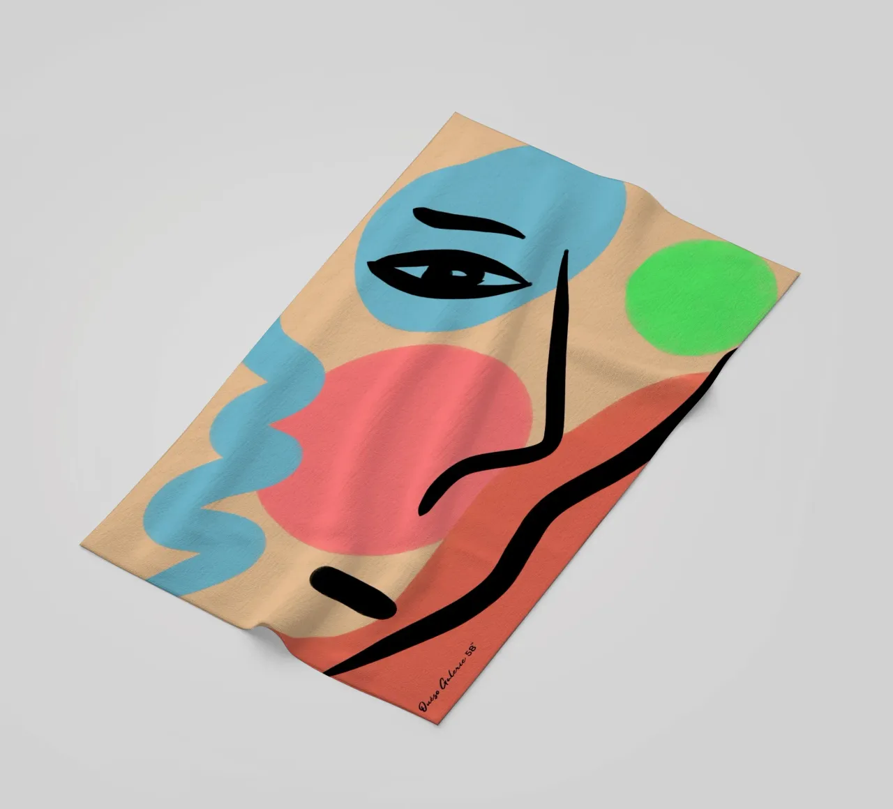 Lively Composition telo mare da Mike Leymi