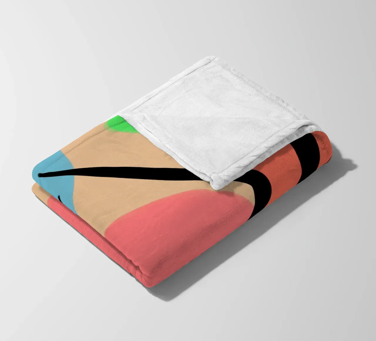 Lively Composition Fleecedecke von Mike Leymi