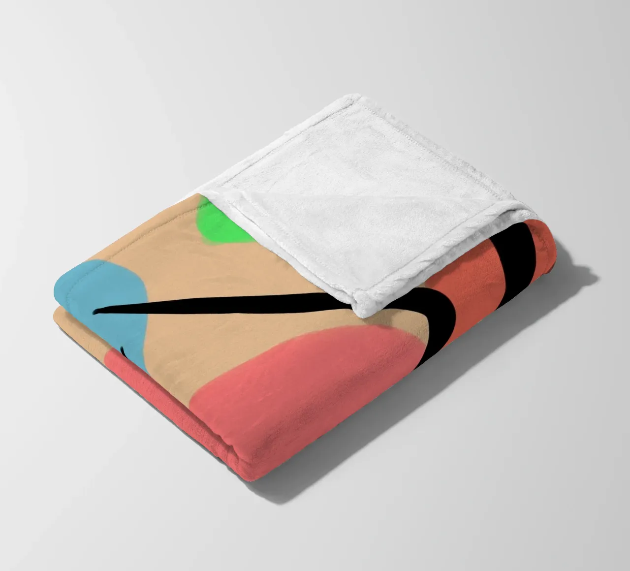 Lively Composition Fleecedecke von Mike Leymi