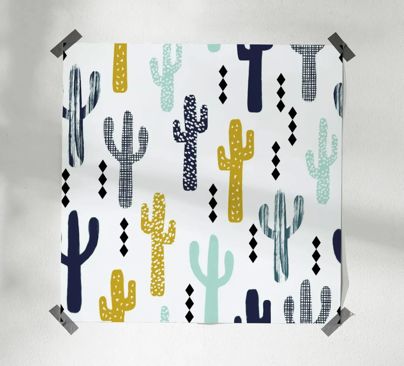 Cactus Mustard poster da Charlotte Winter