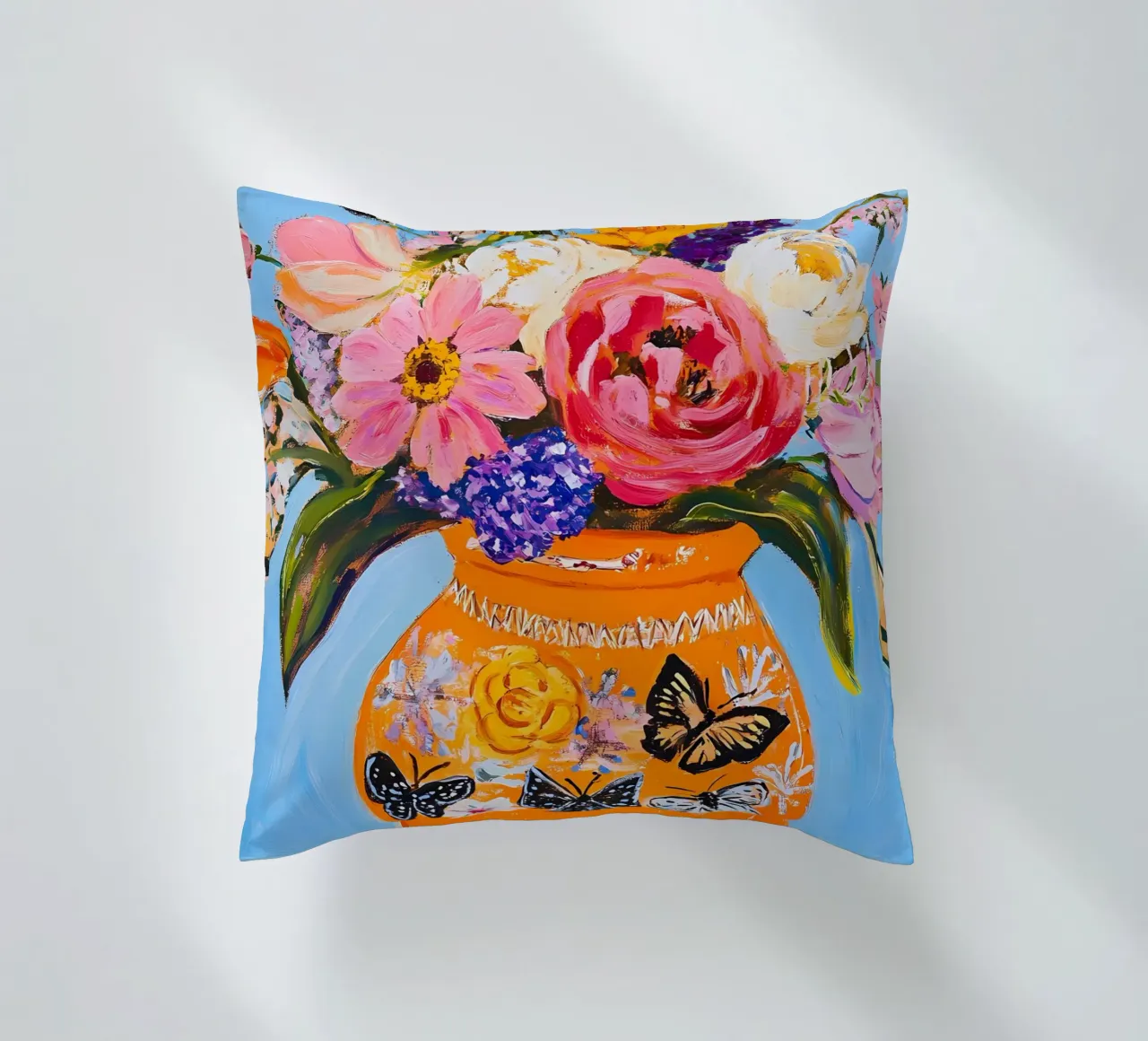 Fiori in vaso cuscino da IamHomeStudio
