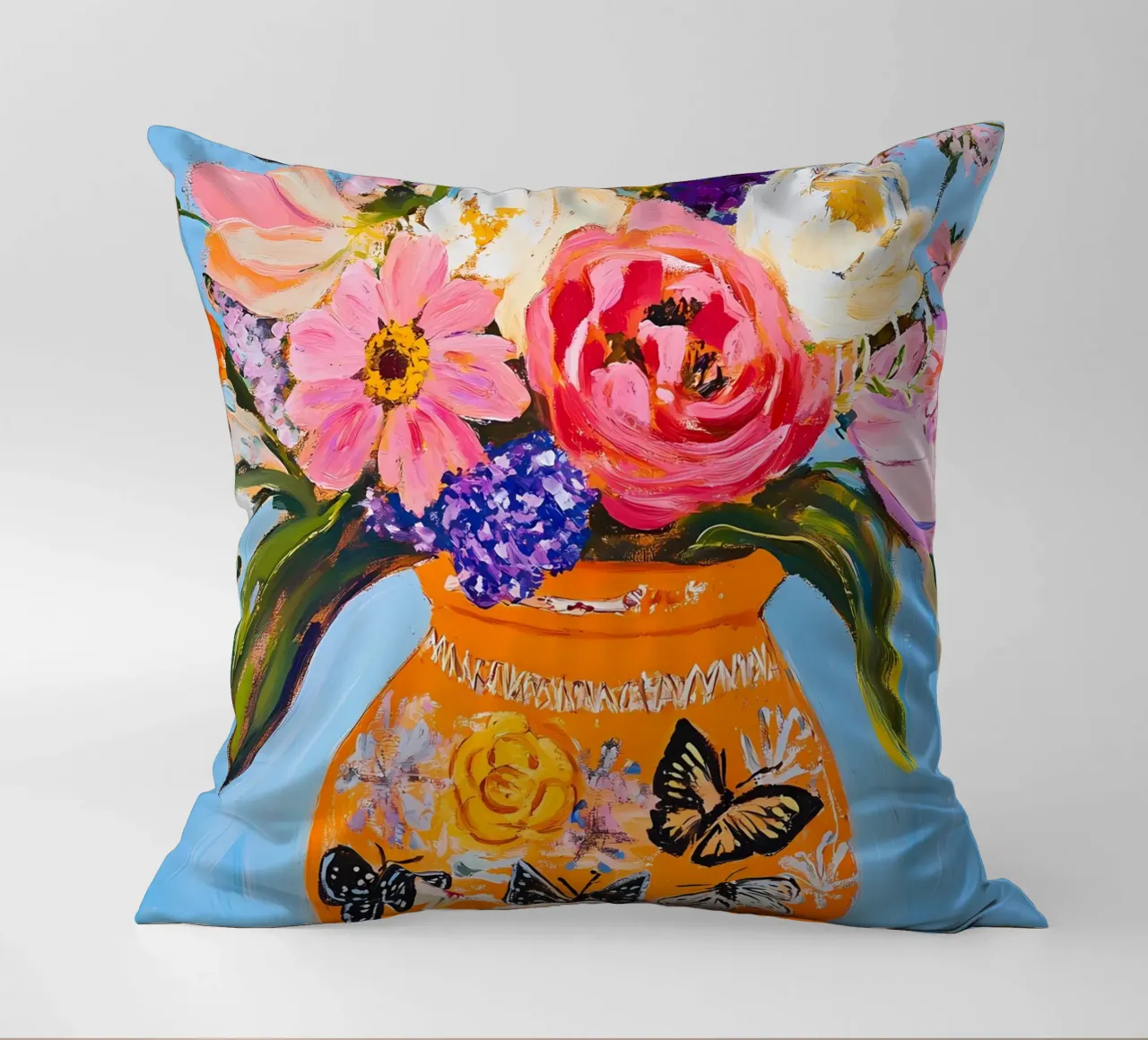 Fiori in vaso cuscino da IamHomeStudio