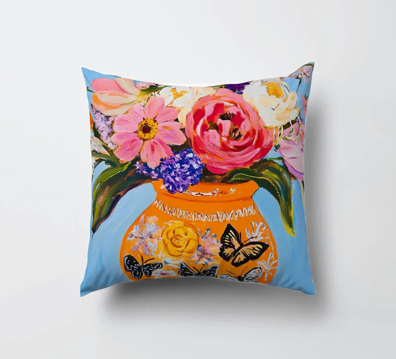 Fiori in vaso cuscino da IamHomeStudio