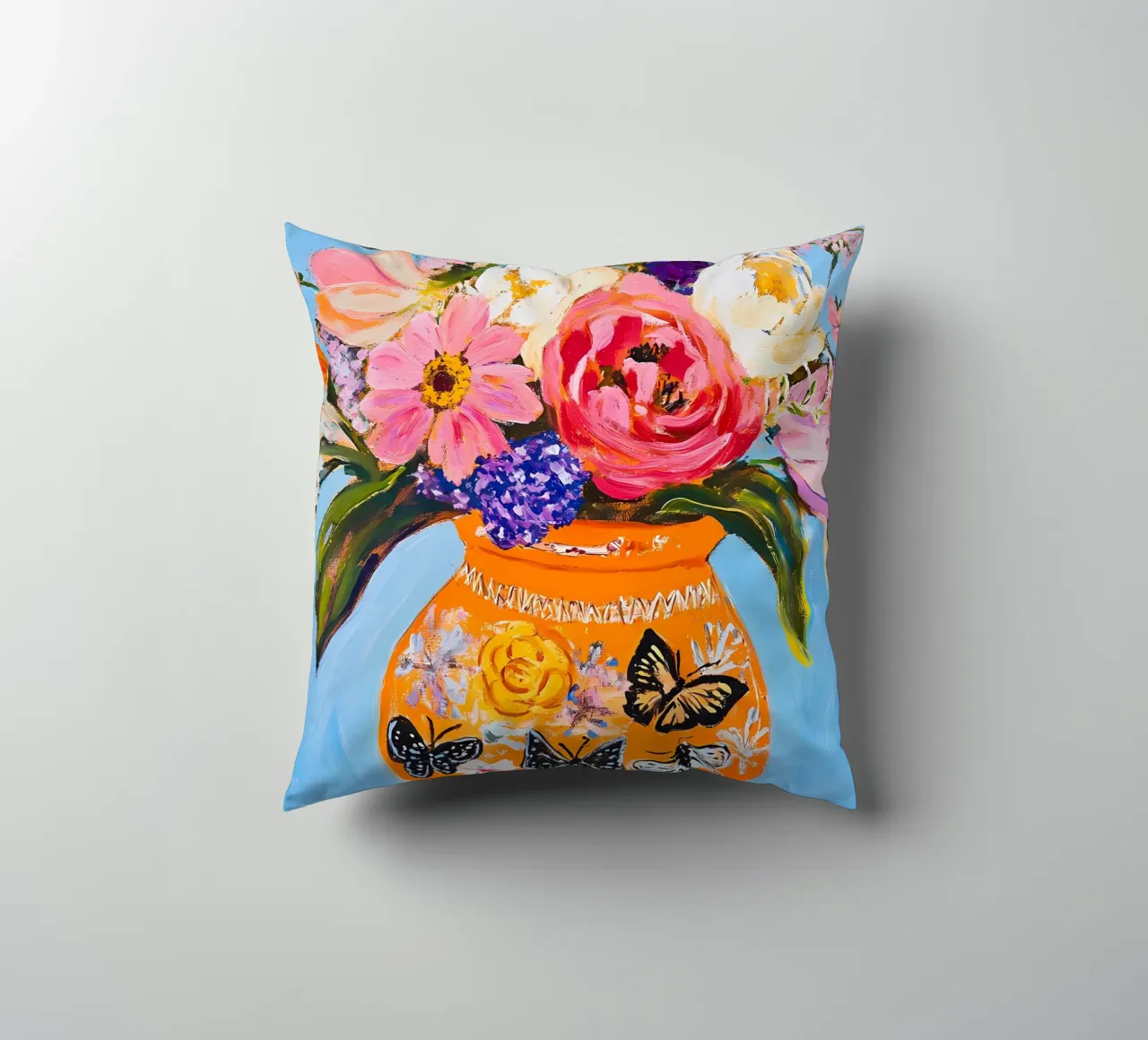 Fiori in vaso cuscino da IamHomeStudio
