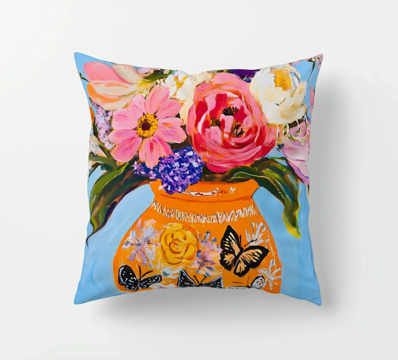 Fiori in vaso cuscino da IamHomeStudio