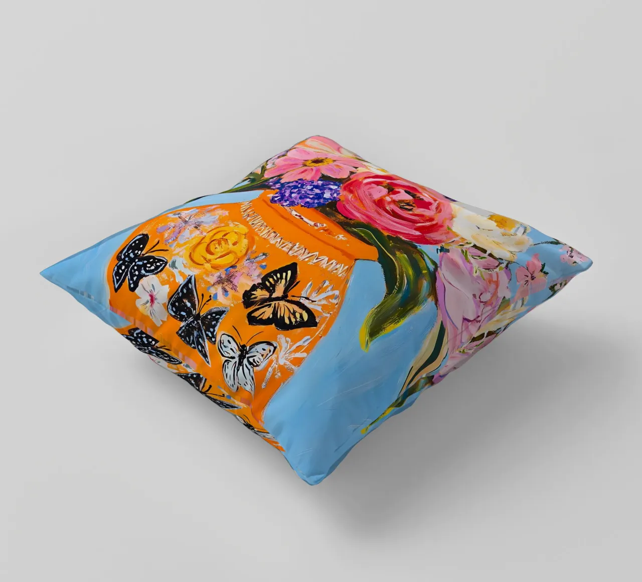 Fiori in vaso cuscino da IamHomeStudio
