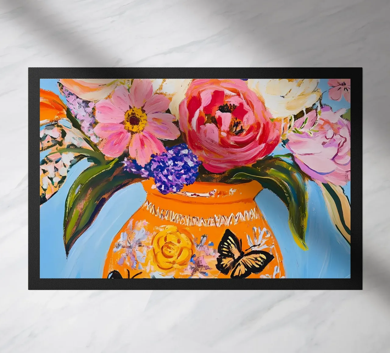 Fiori in vaso zerbino da IamHomeStudio