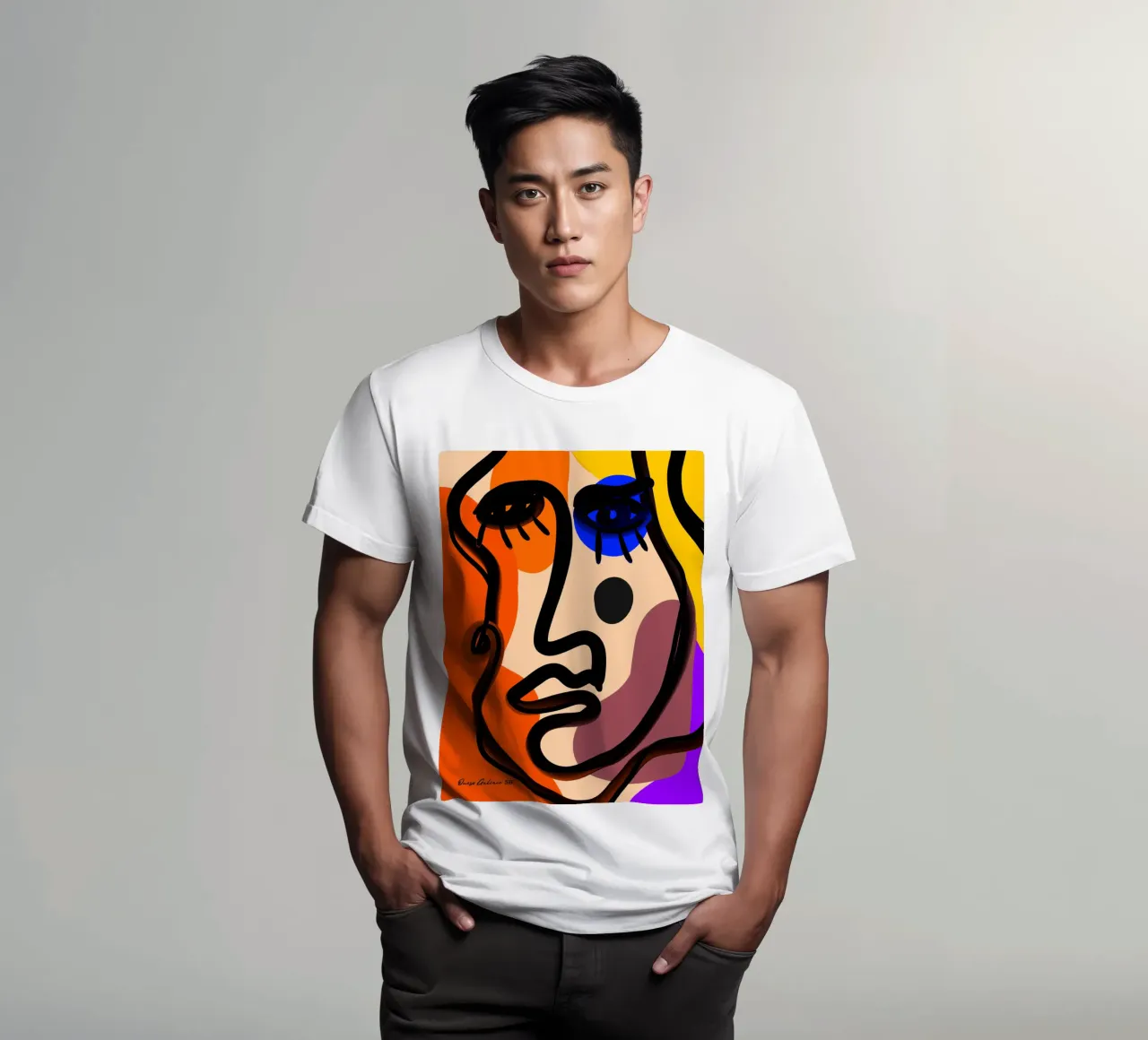 Pure Abstraction t-shirt da Mike Leymi