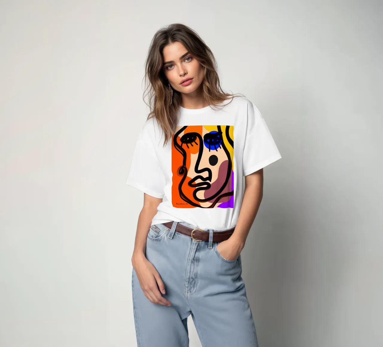 Pure Abstraction t-shirt da Mike Leymi