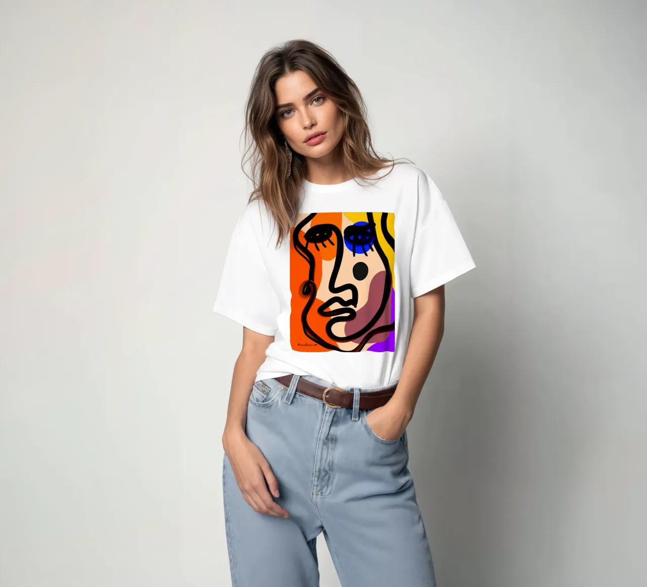 Pure Abstraction t-shirt da Mike Leymi