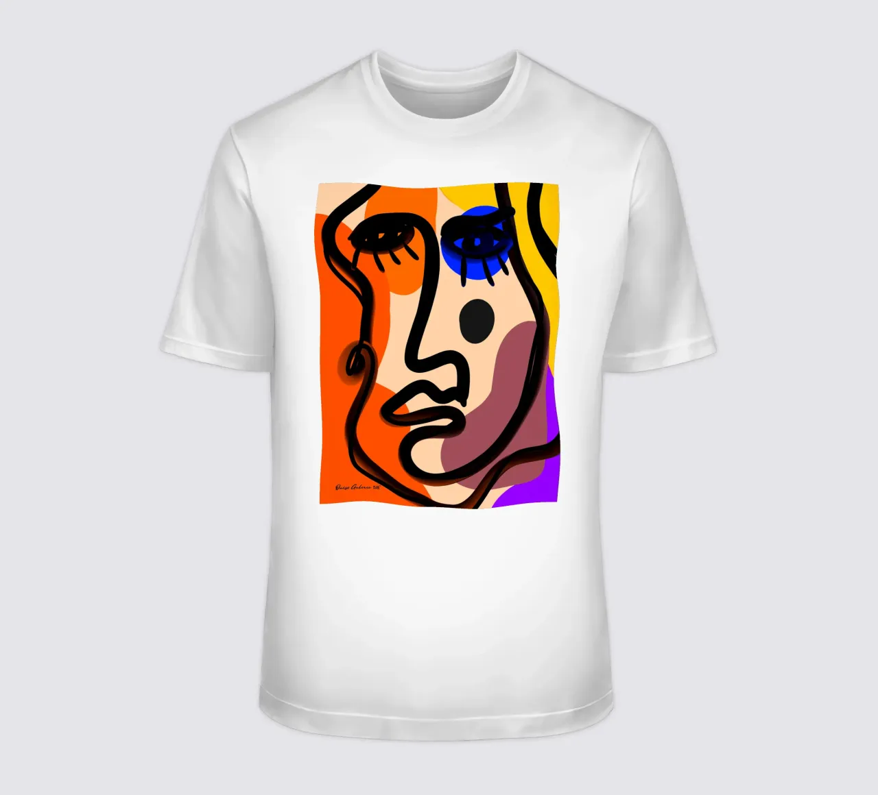 Pure Abstraction t-shirt da Mike Leymi
