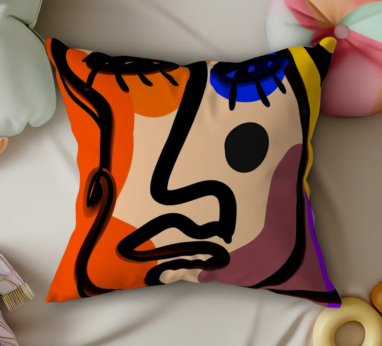 Pure Abstraction cuscino da Mike Leymi