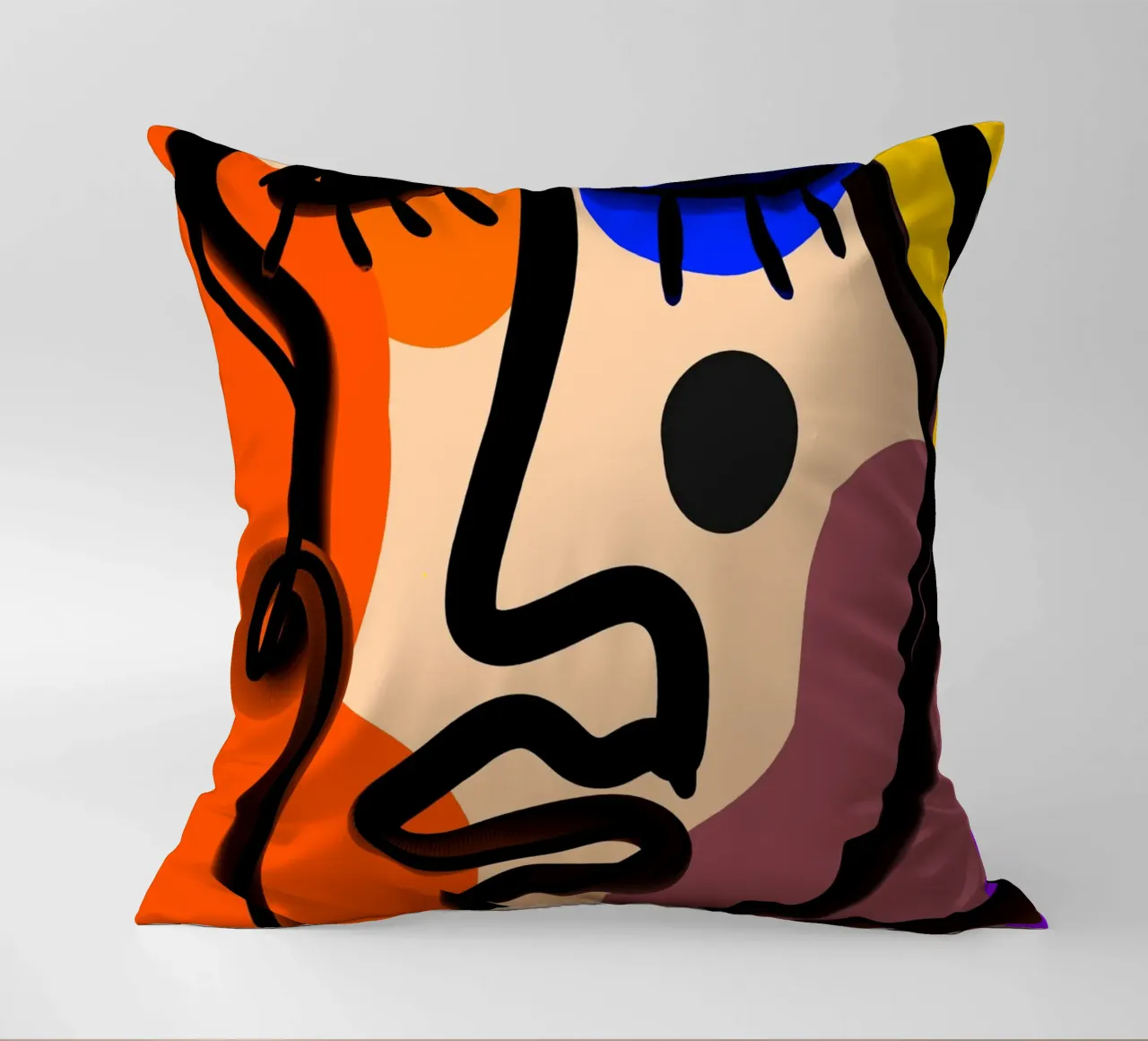 Pure Abstraction cuscino da Mike Leymi