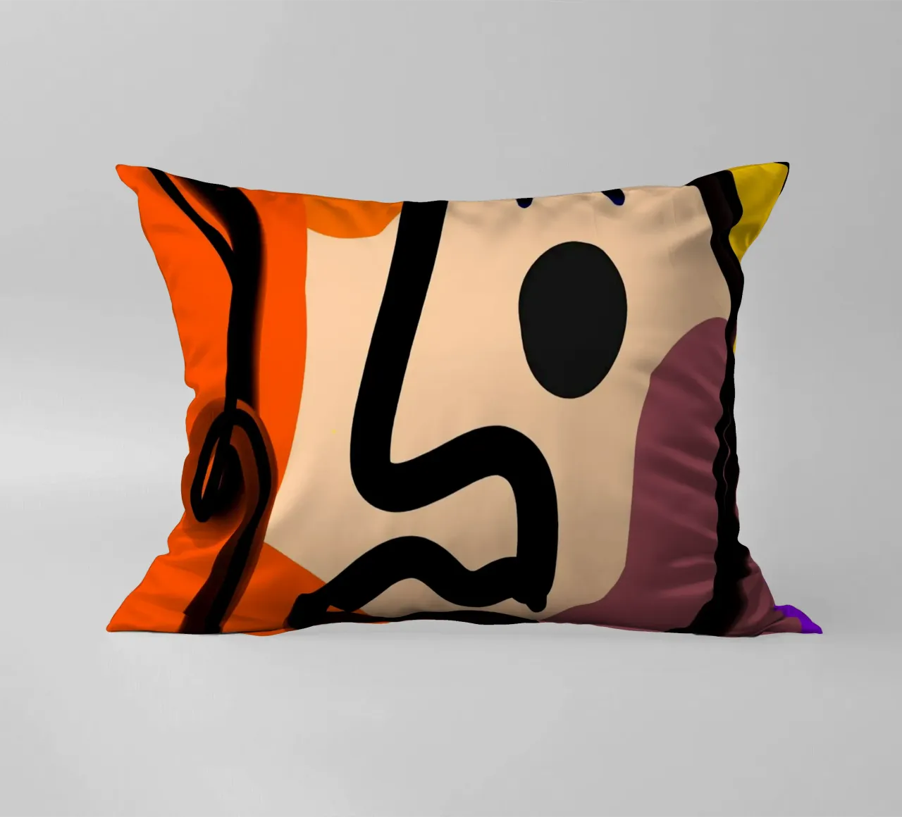 Pure Abstraction cuscino da Mike Leymi