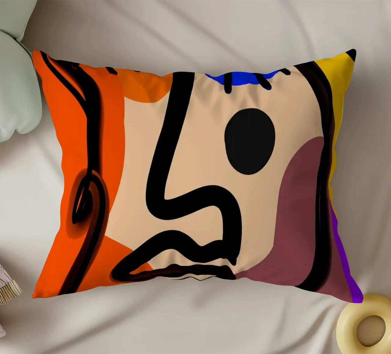 Pure Abstraction cuscino da Mike Leymi