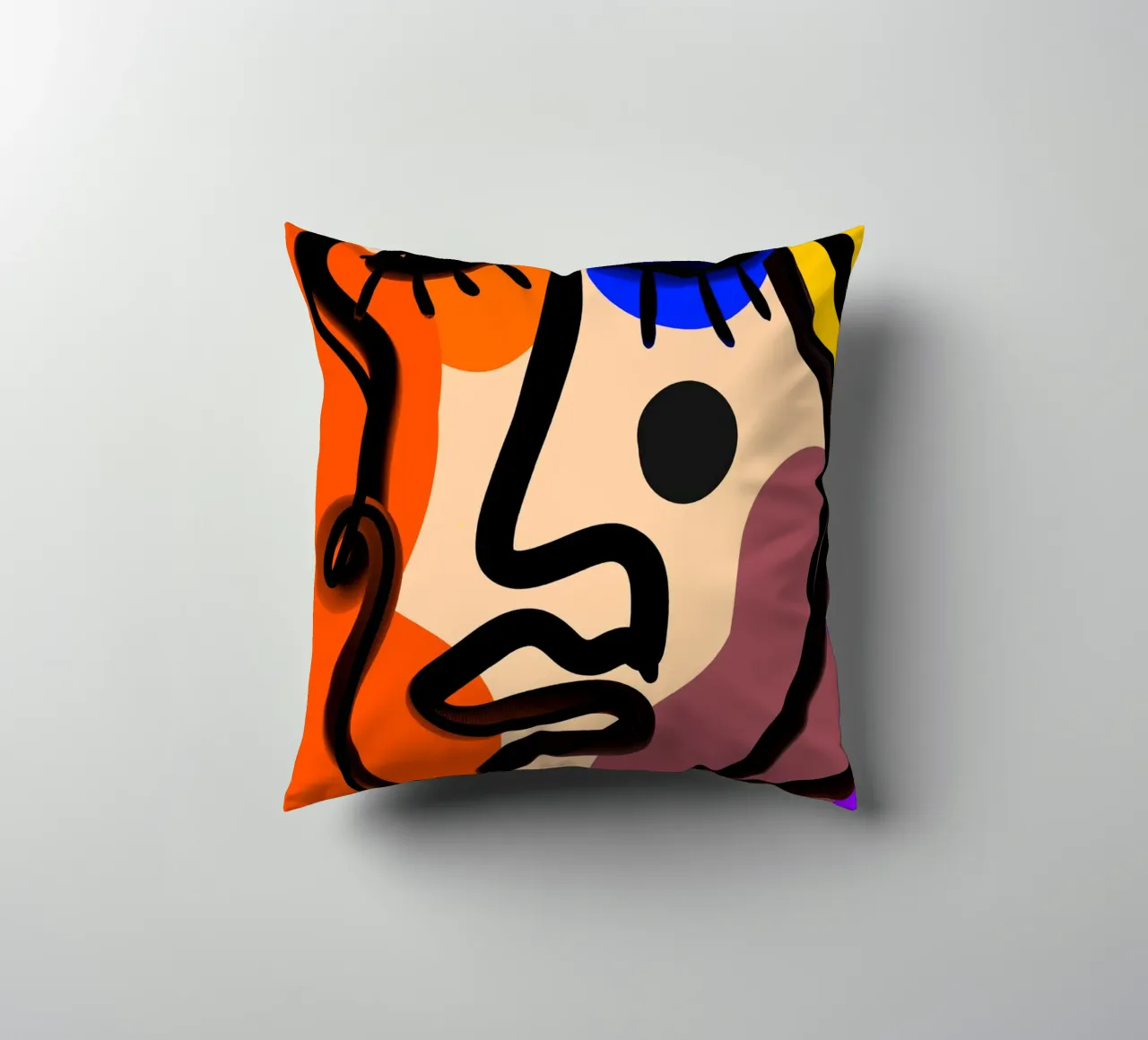 Pure Abstraction cuscino da Mike Leymi