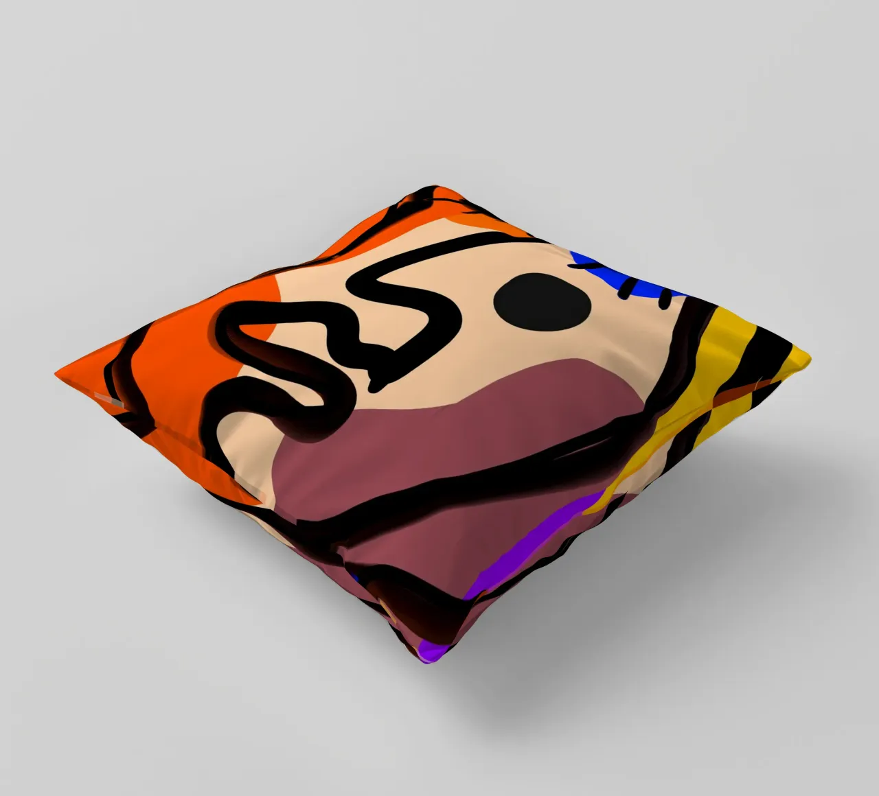 Pure Abstraction cuscino da Mike Leymi