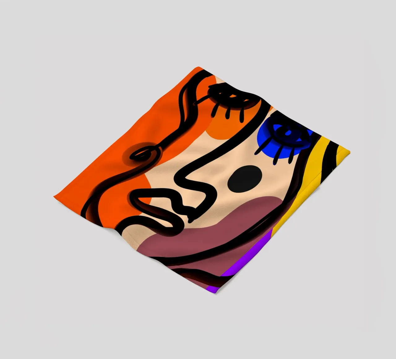 Pure Abstraction coperta in pile da Mike Leymi