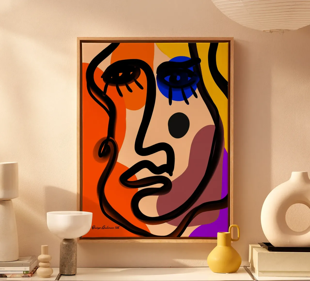 Pure Abstraction tela da Mike Leymi