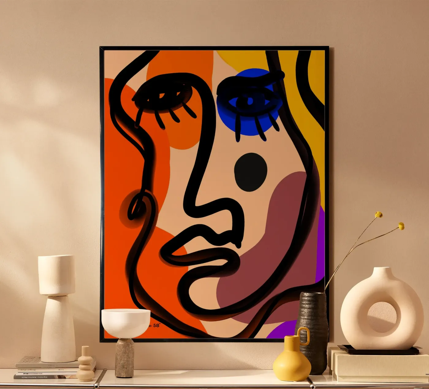 Pure Abstraction poster da Mike Leymi