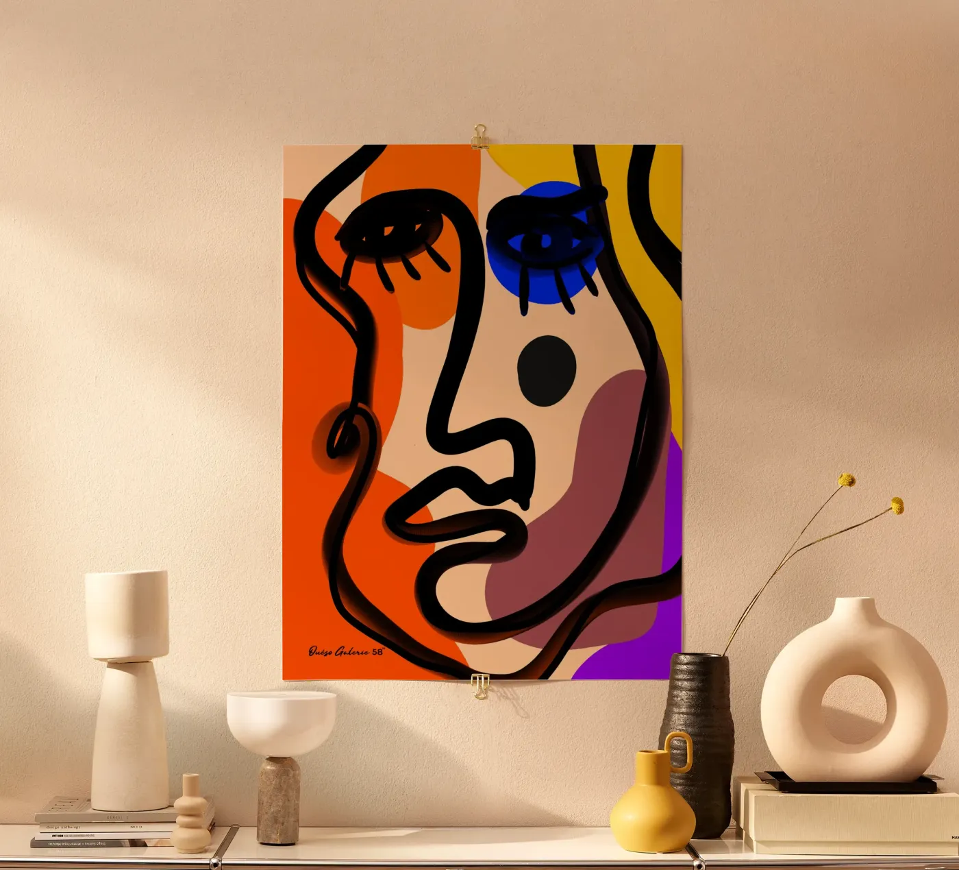 Pure Abstraction poster da Mike Leymi