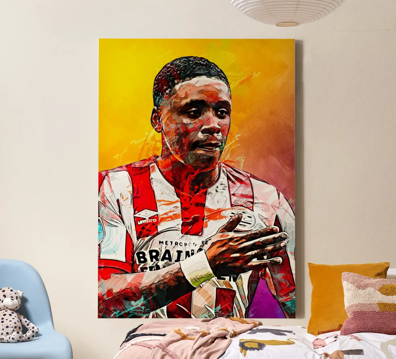 Steven Bergwijn canvas by tenten