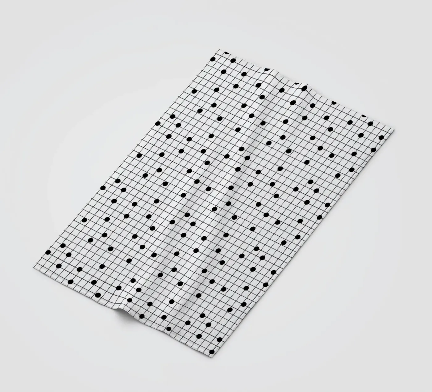 Dotline fleece blanket by Charlotte Winter