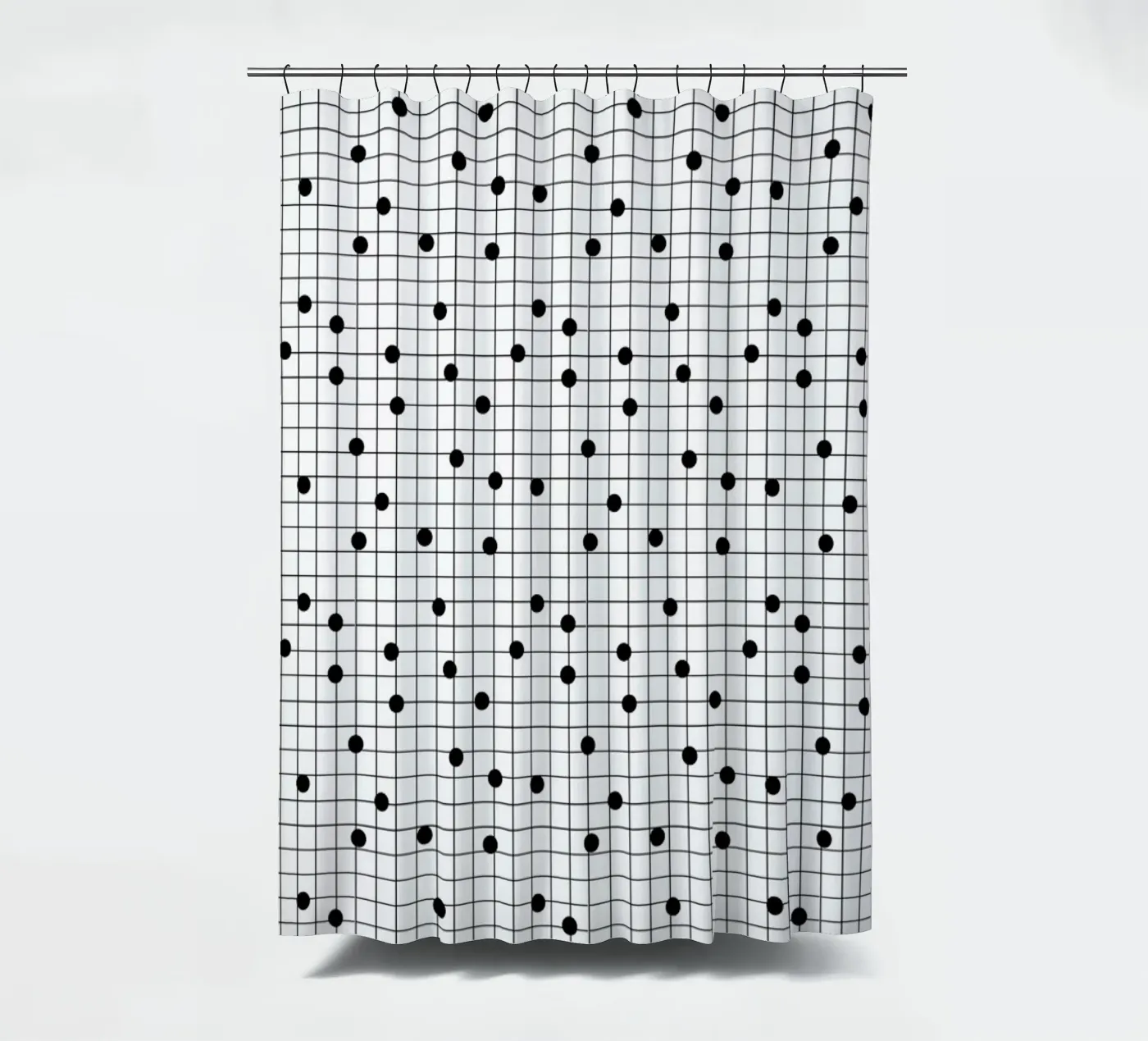 Dotline douchegordijn van Charlotte Winter