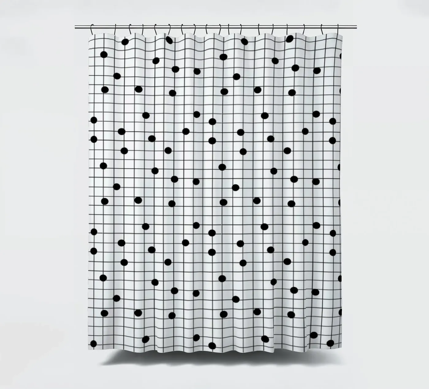 Dotline douchegordijn van Charlotte Winter