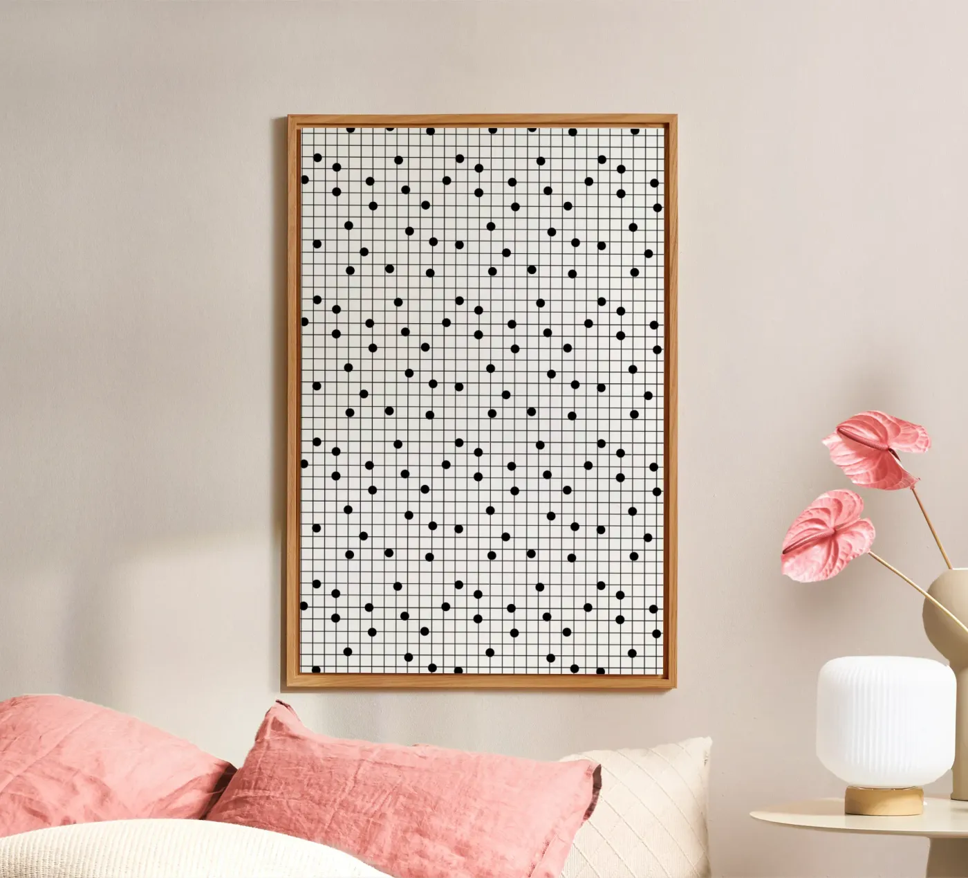 Dotline alluminio dibond da Charlotte Winter