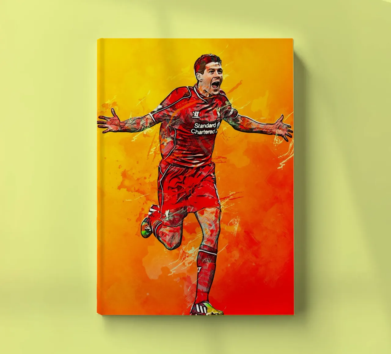 Steven Gerrard notebook by tenten