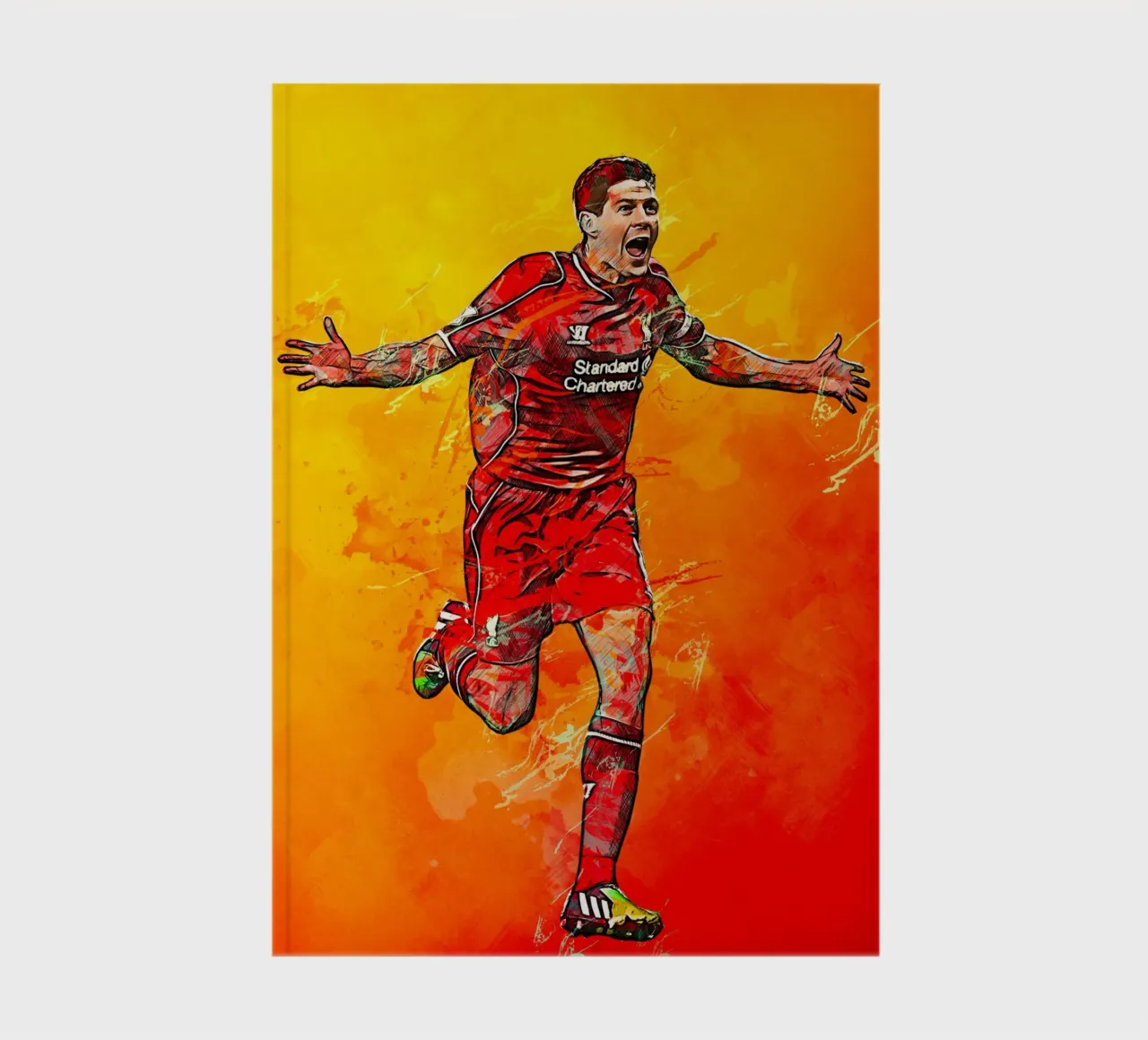 Steven Gerrard notebook by tenten