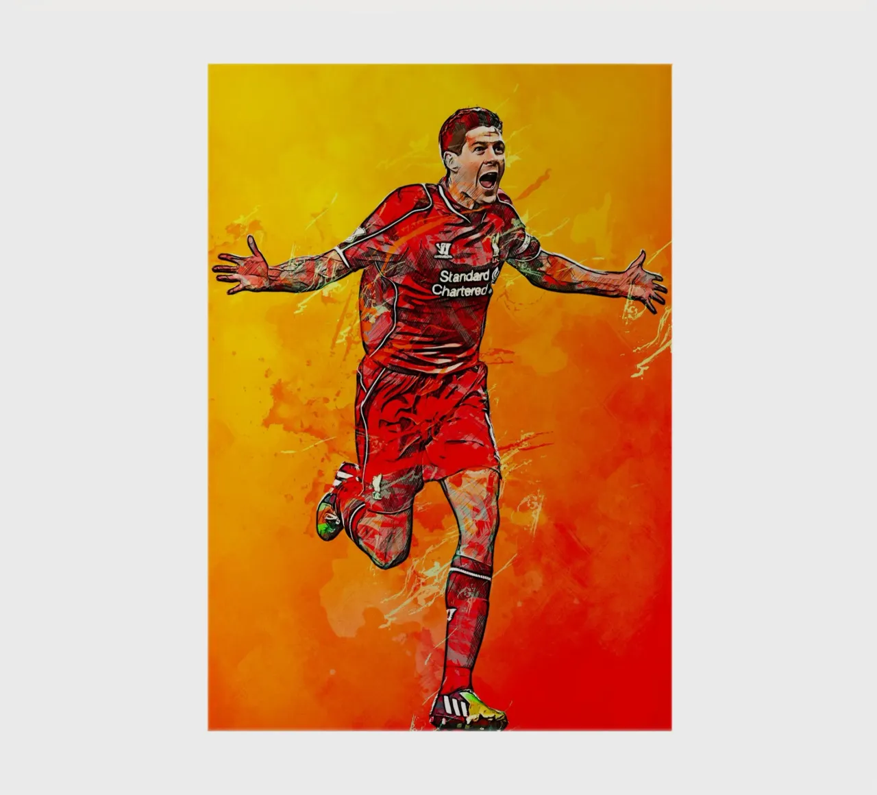 Steven Gerrard notebook by tenten