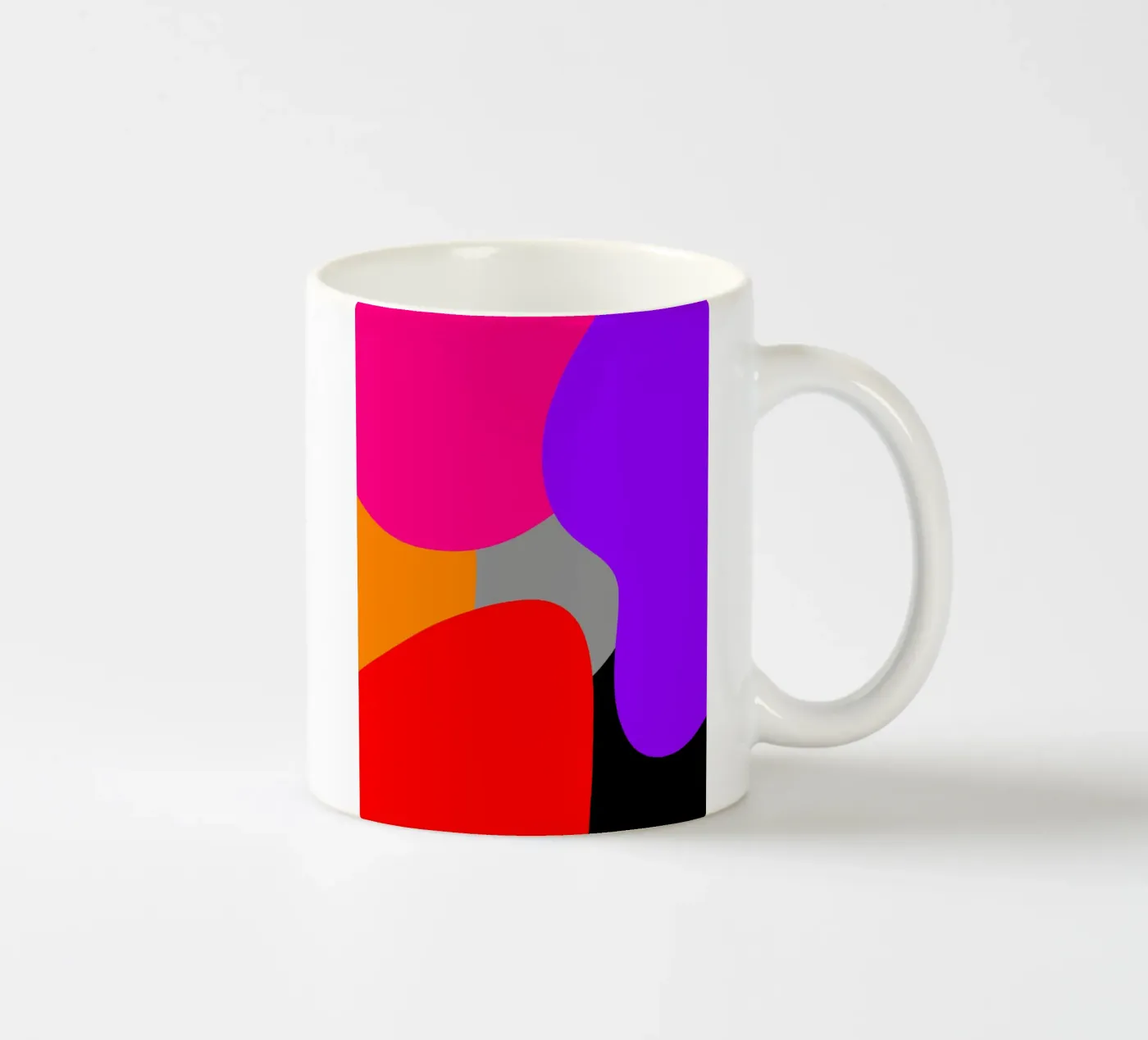 Prismatic Dance ceramic mug by Mathudace Créas