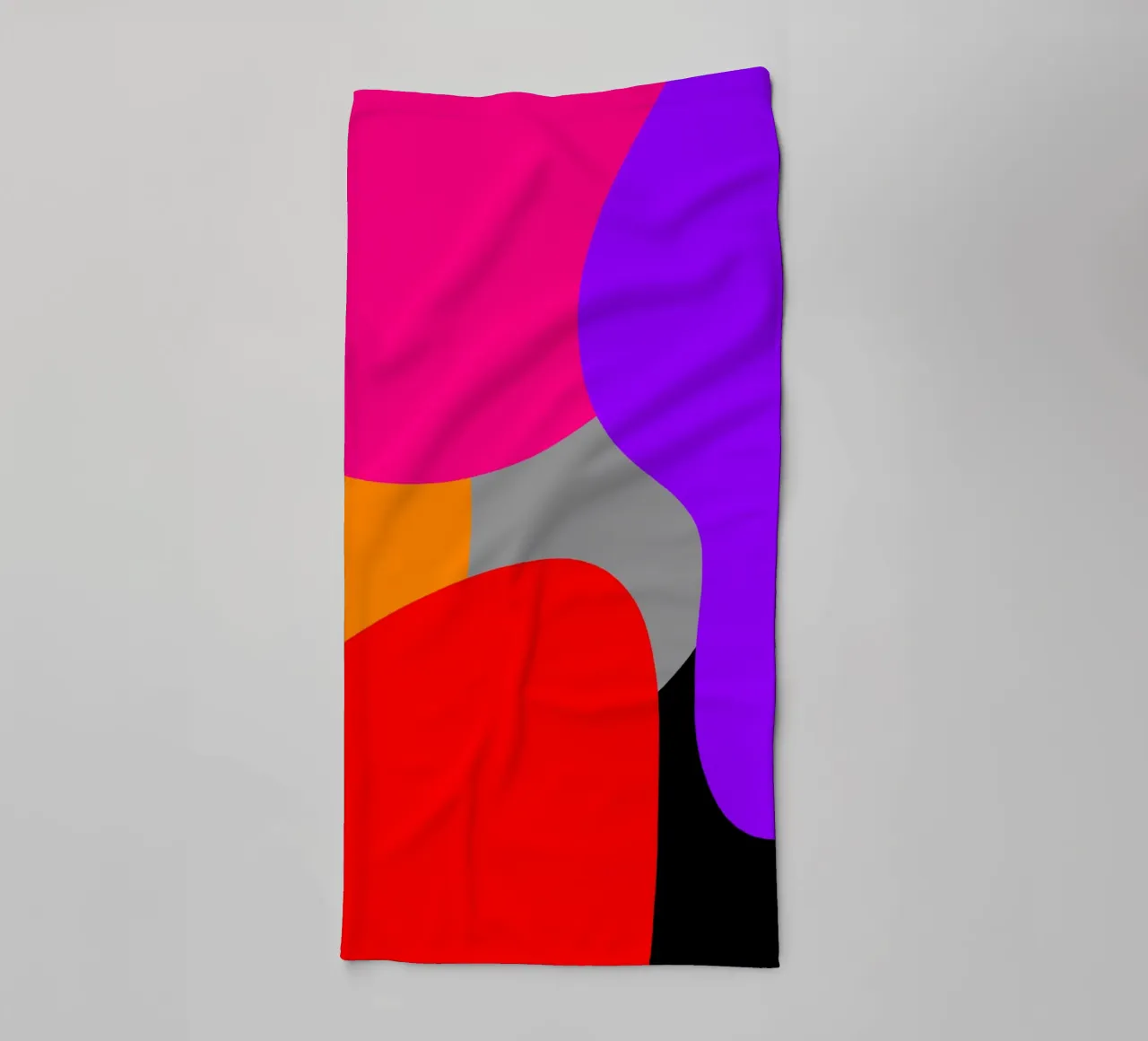 Prismatic Dance badhanddoek van Mathudace Créas