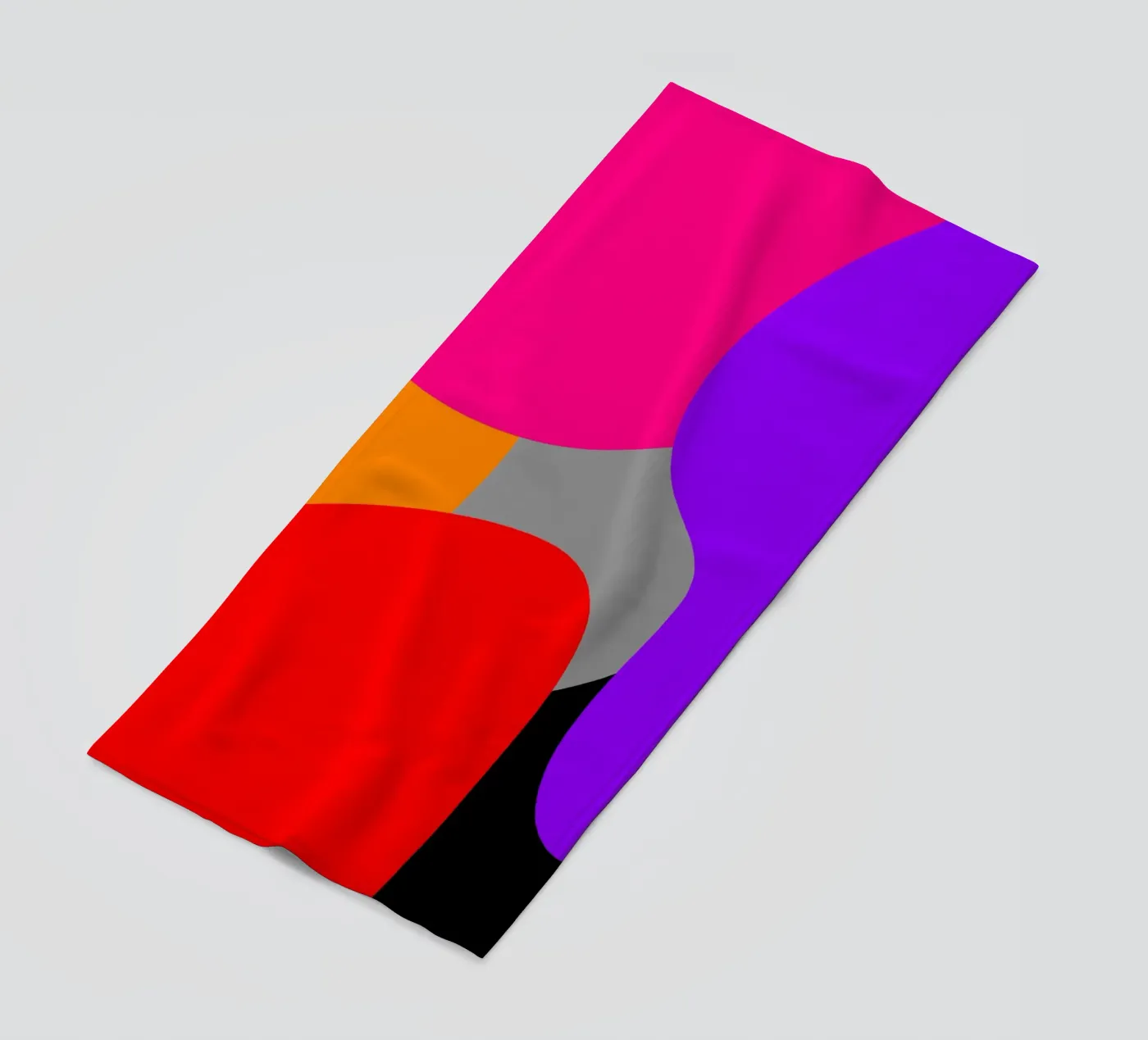 Prismatic Dance strandhanddoek van Mathudace Créas