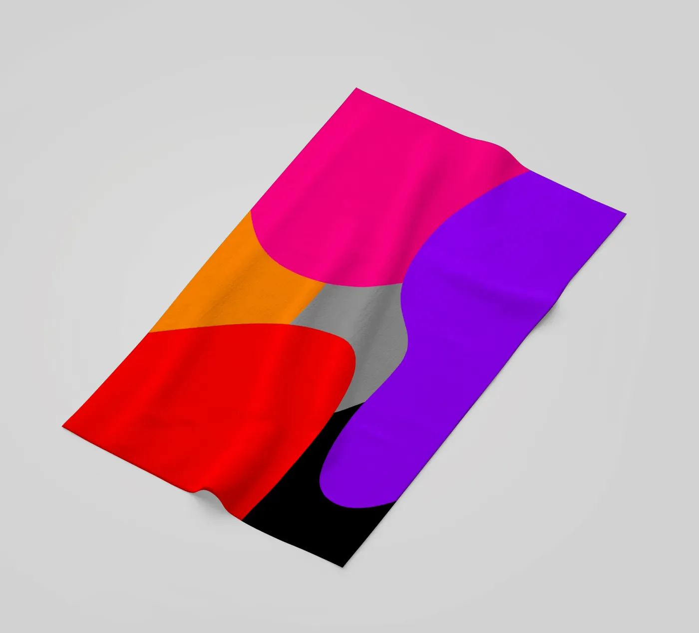 Prismatic Dance strandhanddoek van Mathudace Créas