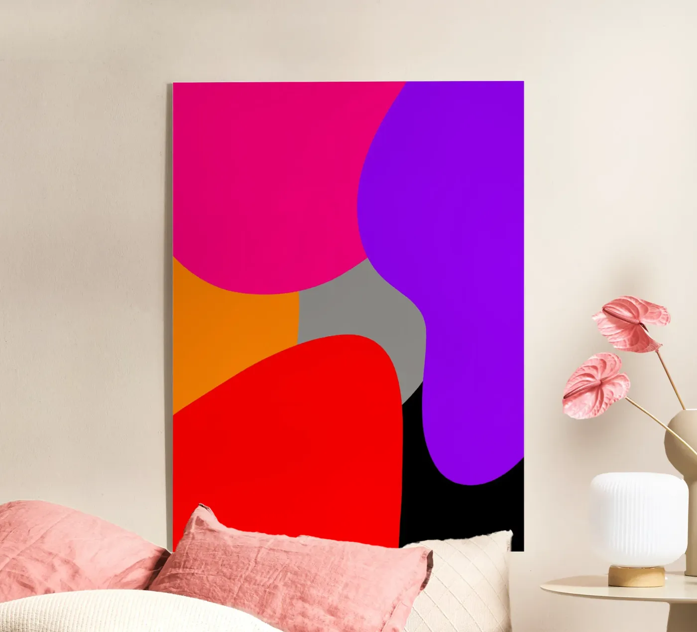 Prismatic Dance acryl van Mathudace Créas