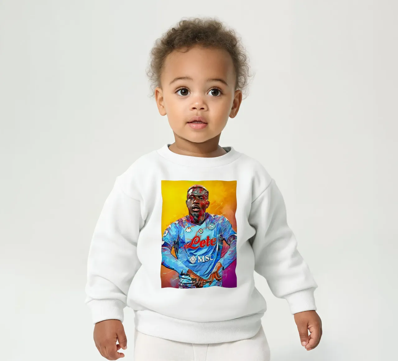 Victor Osimhen felpa neonato da tenten