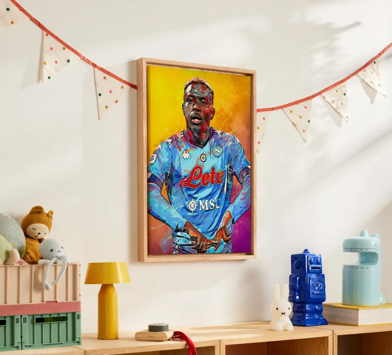 Victor Osimhen tela da tenten